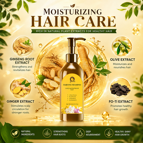 Japanese Long Lasting Natural Hair Dye Shampoo (BUY 1 GET 1 FREE 🔥)